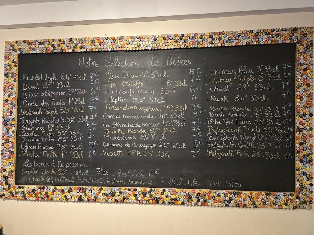 le Café de la Colonne - Menu Image 1